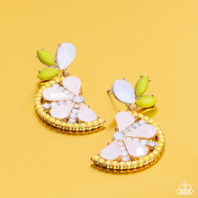 Load image into Gallery viewer, Earrings Slice of Summer- Yellow E420