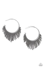 Load image into Gallery viewer, Earrings Tailored Tassel - Silver E2133