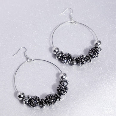 Earrings I Can Take a Compliment - Silver E582
