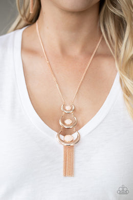 Necklace As MOON As I Can - Rose Gold N314