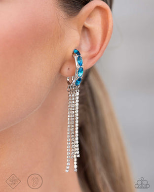 Earrings Feminine Fascination Blue E188