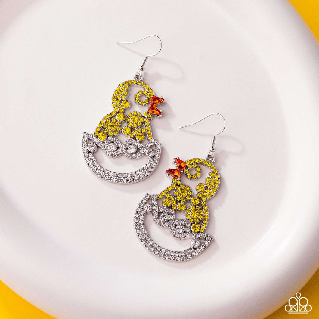 Earrings Chick Couture Yellow LOP E057
