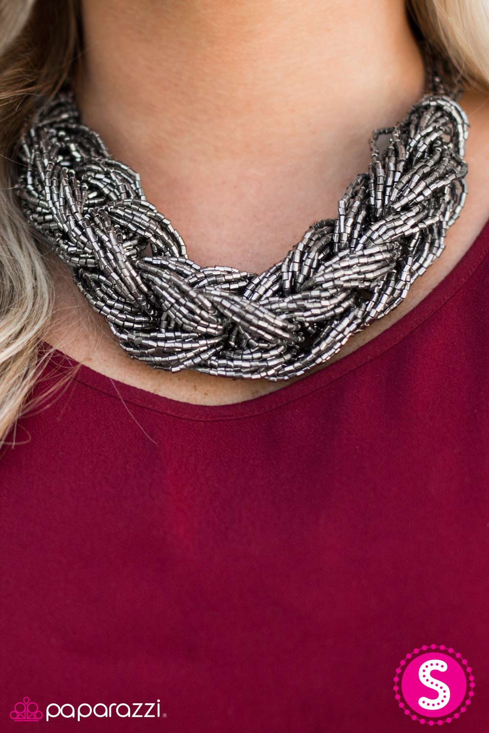 Necklace WRAP Battle - Silver