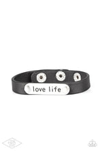 Load image into Gallery viewer, Bracelets Love Life - Black Urban W6