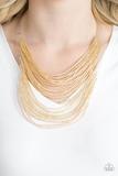 Necklace CATWALK QUEEN - GOLD N2107