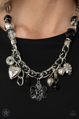 Necklaces Charmed, I Am Sure - Black Blockbuster