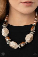 Load image into Gallery viewer, Necklaces In Good Glazes - Peach Blockbuster