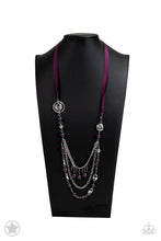 Load image into Gallery viewer, Necklaces All The Trimmings - Purple Blockbuster