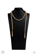Load image into Gallery viewer, Necklace SCARFed for Attention - Gold Blockbuster