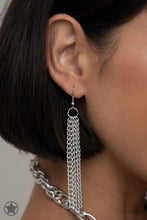 Load image into Gallery viewer, Necklace SCARFed for Attention - Silver Blockbuster