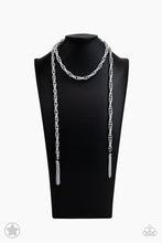Load image into Gallery viewer, Necklace SCARFed for Attention - Silver Blockbuster