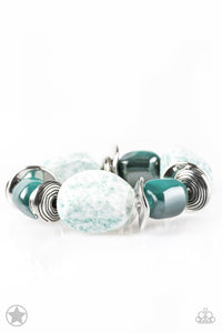 Bracelet  Glaze of Glory - Blue