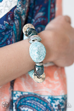 Bracelet  Glaze of Glory - Blue