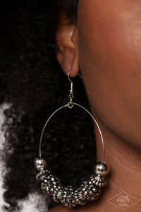 Earrings I Can Take a Compliment - Silver E582