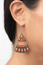 Desert Fiesta - Orange Earrings FINAL