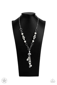 Necklaces Designated Diva - White Blockbuster