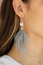 Feathered Flamboyance - Silver Earrings FINAL