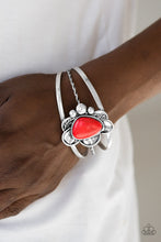 Load image into Gallery viewer, Bracelets Sahara Sunflowers - Red B64