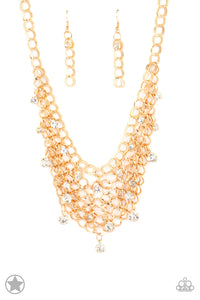 Necklaces Fishing for Compliments - Gold Blockbusters
