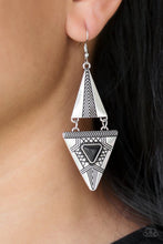 Load image into Gallery viewer, Earrings El Paso Edge - Black E2098