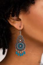 Earrings Courageously Congo - Blue E55