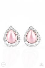 Load image into Gallery viewer, Earrings Noteworthy Shimmer - Pink Clip On P1