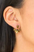 Earrings Radical Refinement - Brass EARJACKET POST E042