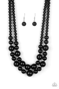Necklace The More The Modest - Black N347