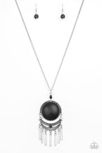 Load image into Gallery viewer, Necklace Rural Rustler - Black N2336