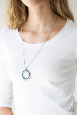Necklace Gather Around Gorgeous - Blue