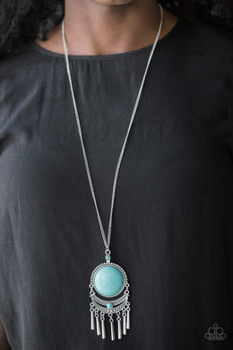 Necklace Rural Rustler - Blue N2336
