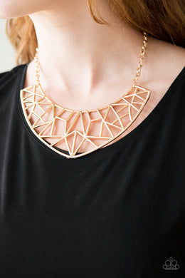 Necklace Strike While HAUTE - Gold N217