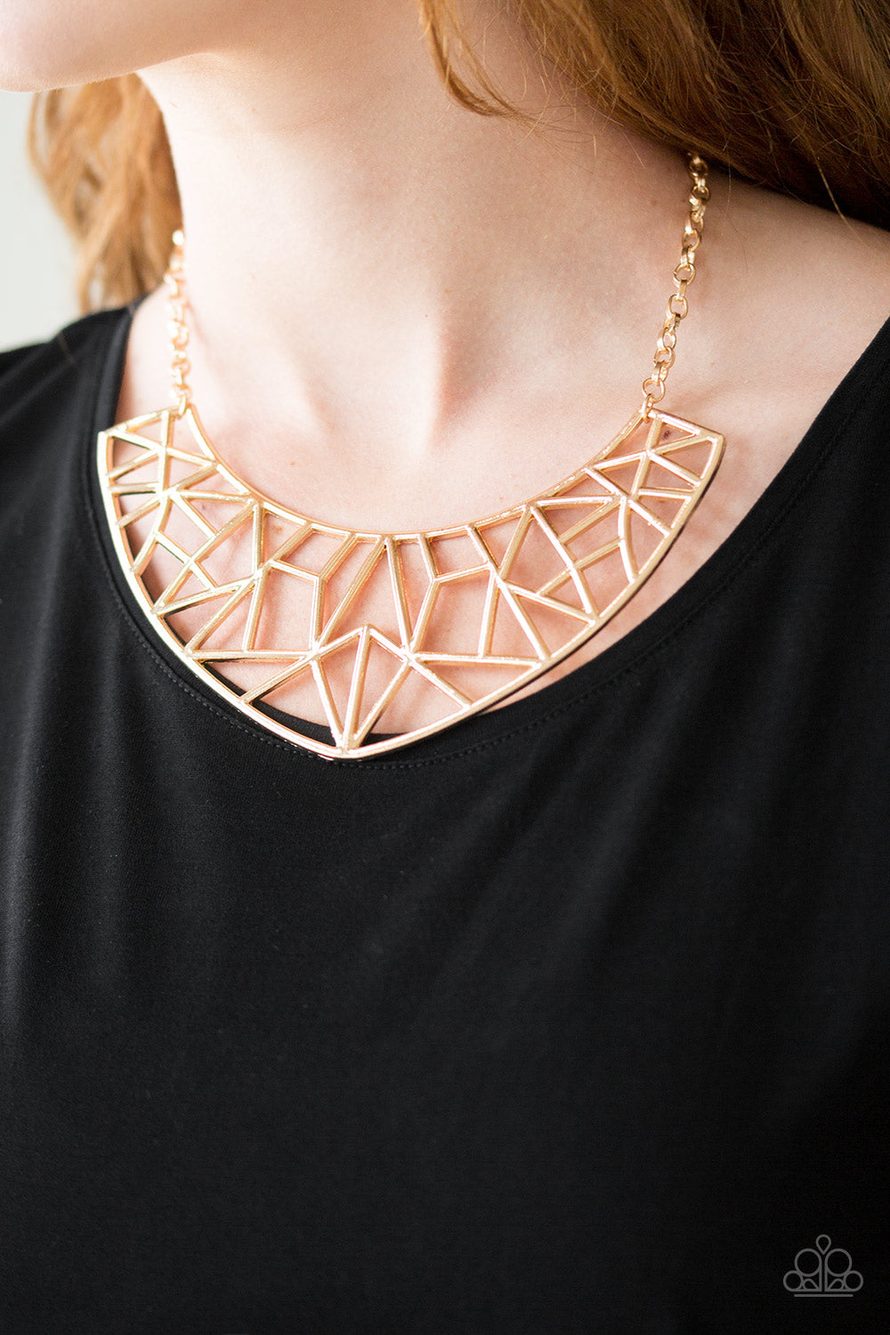 Necklace Strike While HAUTE - Gold N217