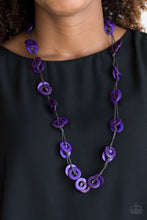 Load image into Gallery viewer, Necklaces Waikiki Winds - Purple N6