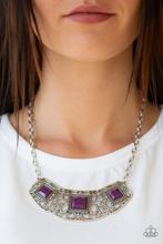 Necklace Feeling Inde-PENDANT - Purple N434