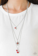 Load image into Gallery viewer, Necklaces Soar With The Eagles - Red N474