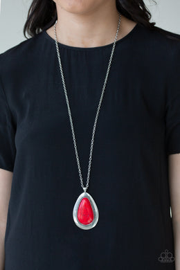 Necklace BADLAND To The Bone - Red N085
