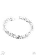 Load image into Gallery viewer, Necklace Put On Your Party Dress - Silver N247