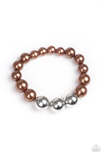 Load image into Gallery viewer, Bracelet All Dressed UPTOWN - Brown B2314 PEARL