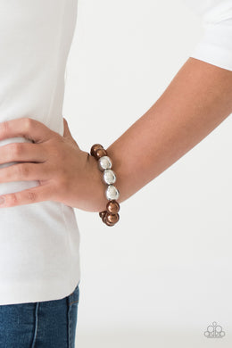 Bracelet All Dressed UPTOWN - Brown B2314 PEARL