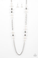 Load image into Gallery viewer, Necklace Set &quot;Uptown Talker - White&quot; N256