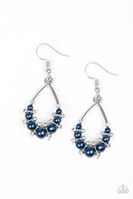 Load image into Gallery viewer, Earrings Fancy First - Blue E416 PEARL