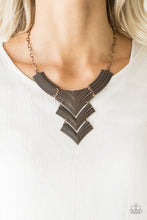 Load image into Gallery viewer, Necklace Fiercely Pharaoh - Copper N039