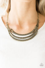Load image into Gallery viewer, Necklace Primal Princess - Brass