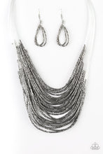 Load image into Gallery viewer, Necklace Catwalk Queen -Gunmetal N2107