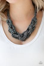 Load image into Gallery viewer, Necklace ~ City Catwalk - Blue N014