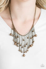 Load image into Gallery viewer, Necklace Catwalk Champ - Brass N26