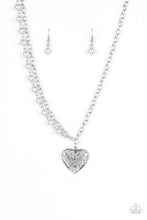 Load image into Gallery viewer, Necklace Forever In My Heart - Silver ♥ VDAY V116