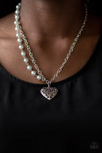 Necklace Forever In My Heart - Silver ♥ VDAY V116