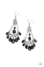 Load image into Gallery viewer, Earrings Malibu Sunset - Black E2083